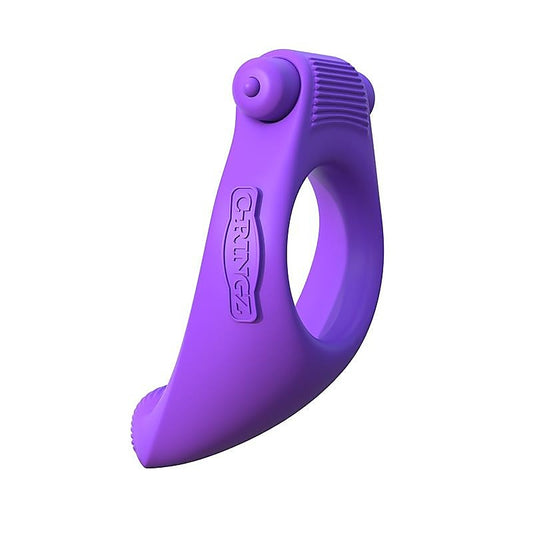 Pipedream Fantasy C-Ringz Vibrating Silicone Taint Alizer - Vibrating Cock Rings