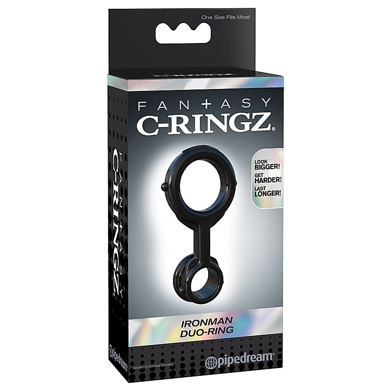 Fantasy C-Ringz Ironman Duo Stretchy Cock Ring - Cock Rings