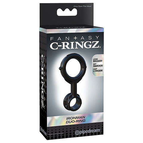 Fantasy C-Ringz Ironman Duo Stretchy Cock Ring - Cock Rings