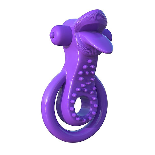 Pipedream Fantasy C-Ringz Lovely Licks Couples Ring - Vibrating Cock Rings