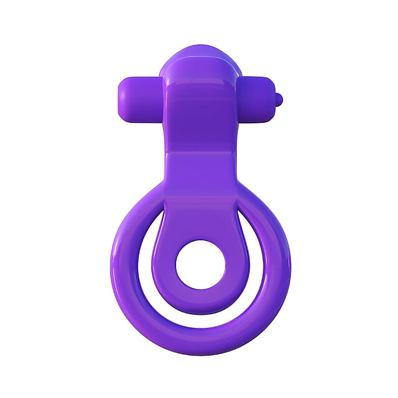Fantasy C-Ringz Lovely Licks Couples Ring By Pipedream - Vibrating Cock Rings