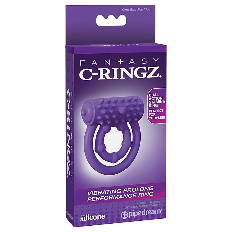 Fantasy C-Cock Ringz Vibrating Prolong Performance Cock Ring - Vibrating Cock Rings