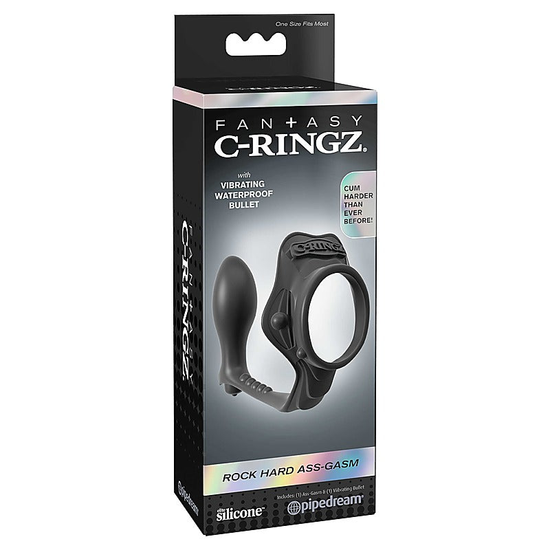 Fantasy Rock Hard Ass-Gasm C-Rings by Pipedream - Cock Rings