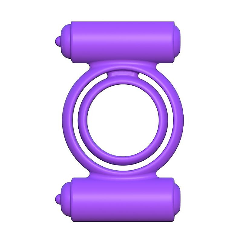 Fantasy C-Ringz Silicone Double Delight Cock Ring - Cock Rings