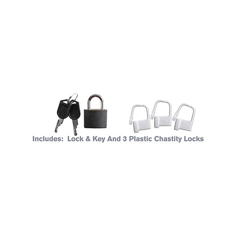 Fantasy C Ringz Extreme Silicone Cock Blocker - Male Chastity