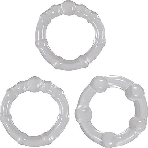 Renegade Intensity Cock Rings 3 Pack by NS Novelties - Cock Rings