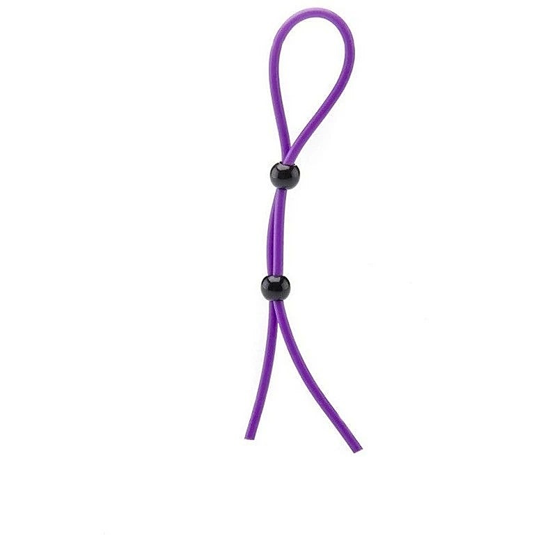 Double Booster Purple Stretchy Cock Ring by Shots Toys - Stretchy Cock Rings