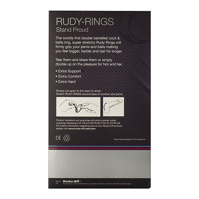 Rudy Cock Ring by Rocks Off - Stretchy Cock Rings