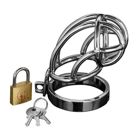 Captus Locking Chastity Cage By Xr Brands - Male Chastity