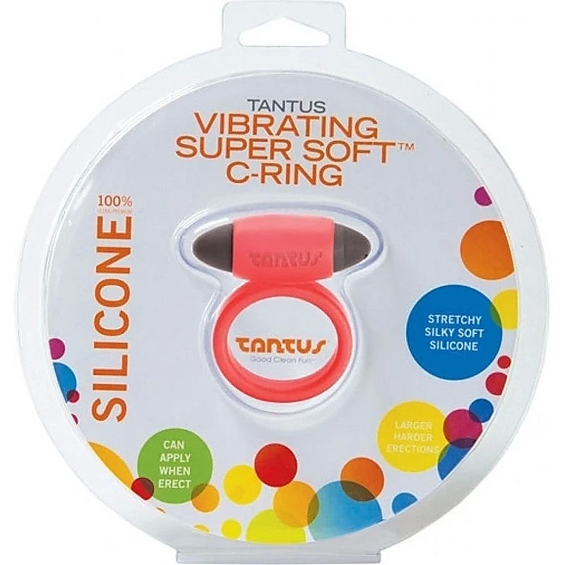 Vibrating Super Soft C-Ring by Tantus - Vibrating Cock Rings
