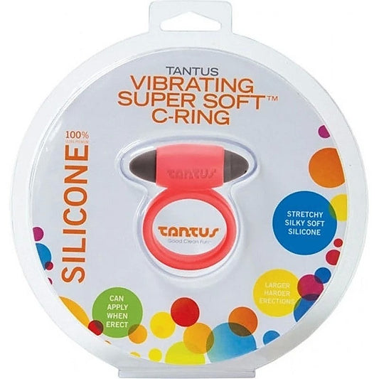 Tantus Vibrating Super Soft C-Ring - Vibrating Cock Rings