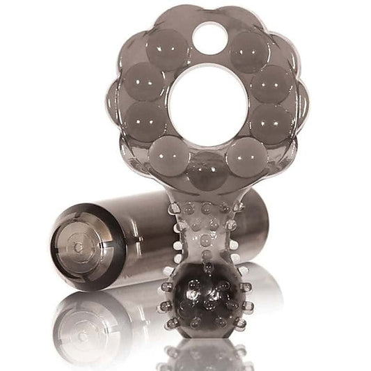 Zero Tolerance Crossbones Mighty Marble Single Bullet Smoke - Cock Rings