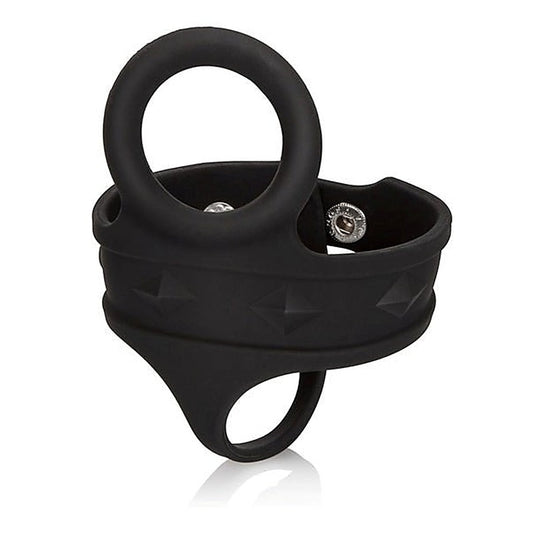 Silicone Tri-Snap Ball Spreader By California Exotics - Ball and Cock Toys