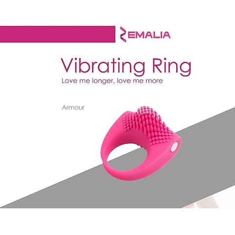 Armour Vibrating Cock Ring by Zemalia - Vibrating Cock Rings