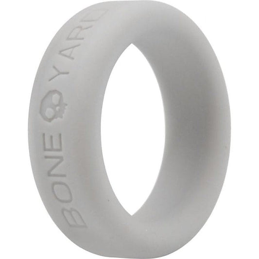 Boneyard Silicone Cock Ring Grey 40MM by C1R Releasing - Cock Rings