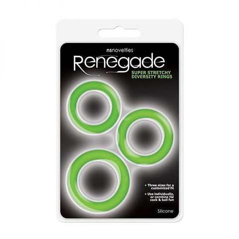 Renegade Diversity Cock Rings by NS Novelties - Cock Rings