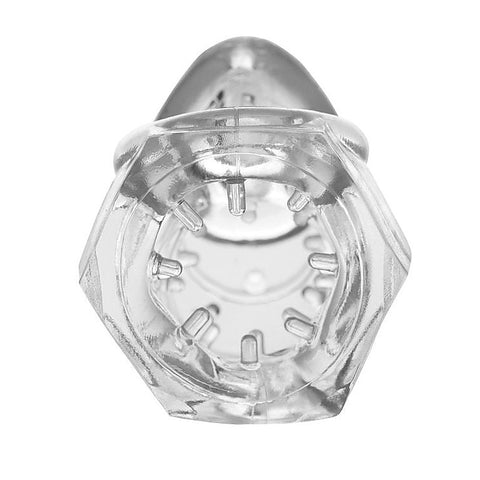 Detained 2.0 Restrictive Chastity Cage With Nubs - Male Chastity