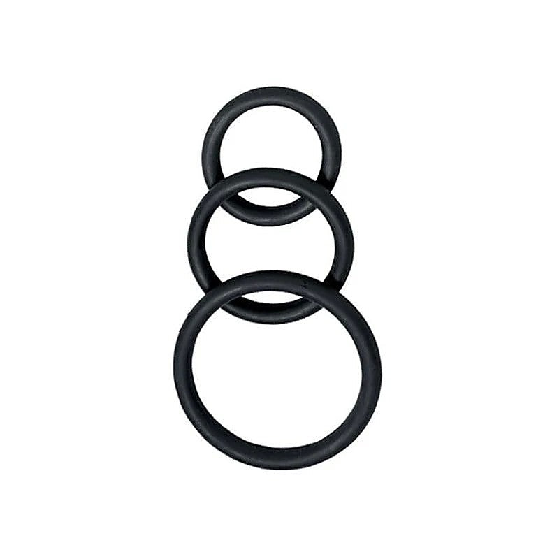 Nitrile C Ring Set By Spartacus Enterprises - Cock Rings