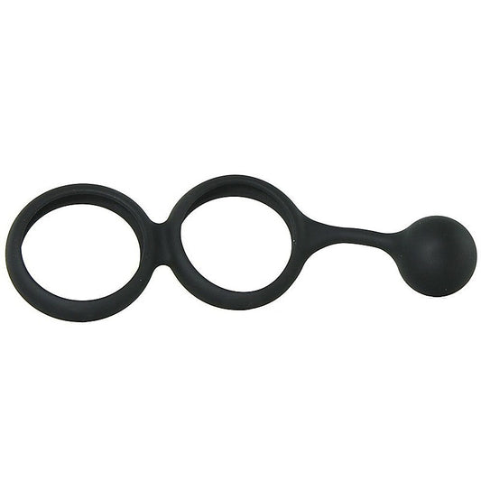 Scrotum Ring with Weight Ball Banger
