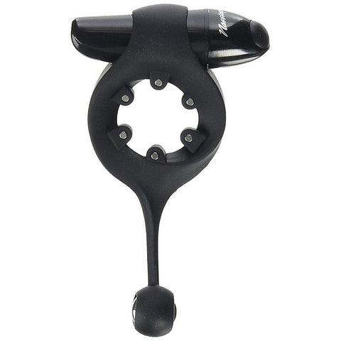 Mack Tuff Power Ultra Cock Ring Black by Nasstoys - Cock Rings