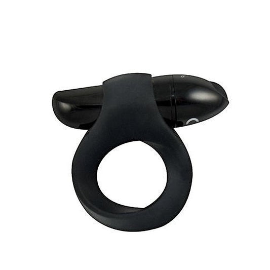 Mack Tuff Power Vibrating Cock Ring Black