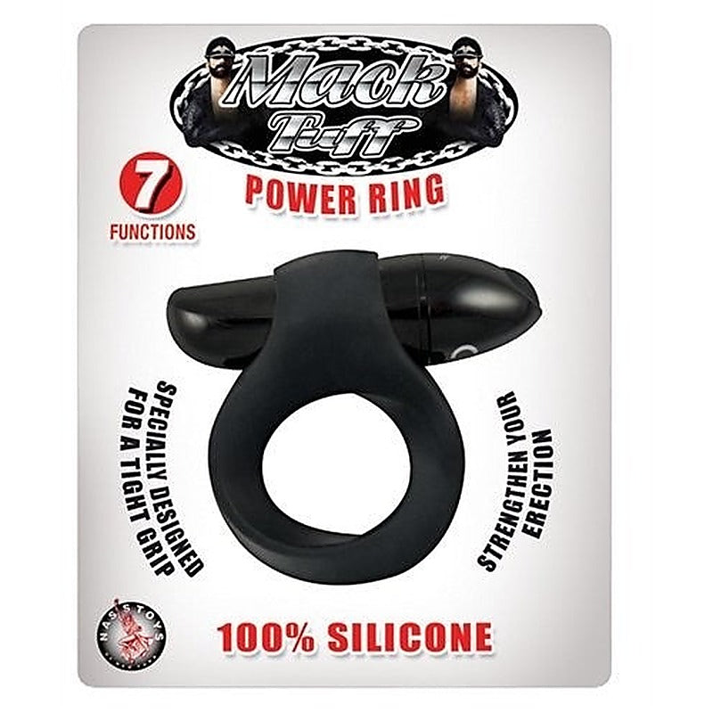 Mack Tuff Power Vibrating Cock Ring By Nasstoys - Cock Rings