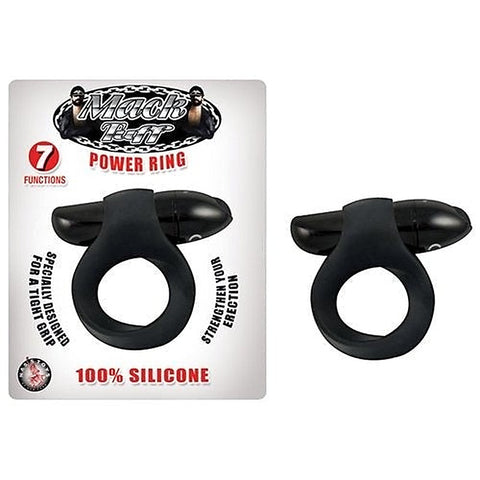 Mack Tuff Power Vibrating Cock Ring By Nasstoys - Cock Rings
