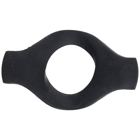 Mack Tuff Dual Power Ring Black by Nasstoys - Cock Rings