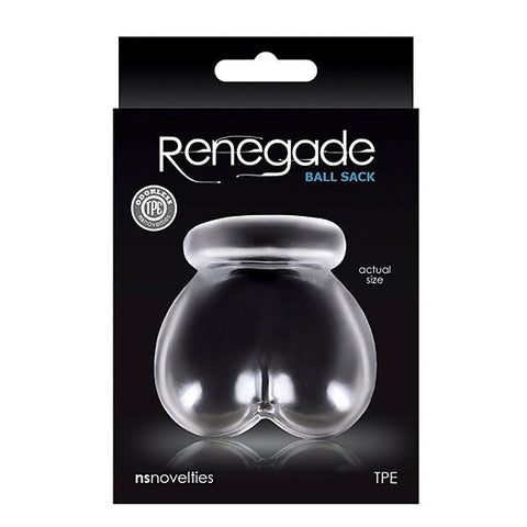 Renegade Ball Sack Clear By Ns Novelties - Cock Rings