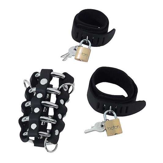 Triple Cock Chastity Combo Set - Male Chastity