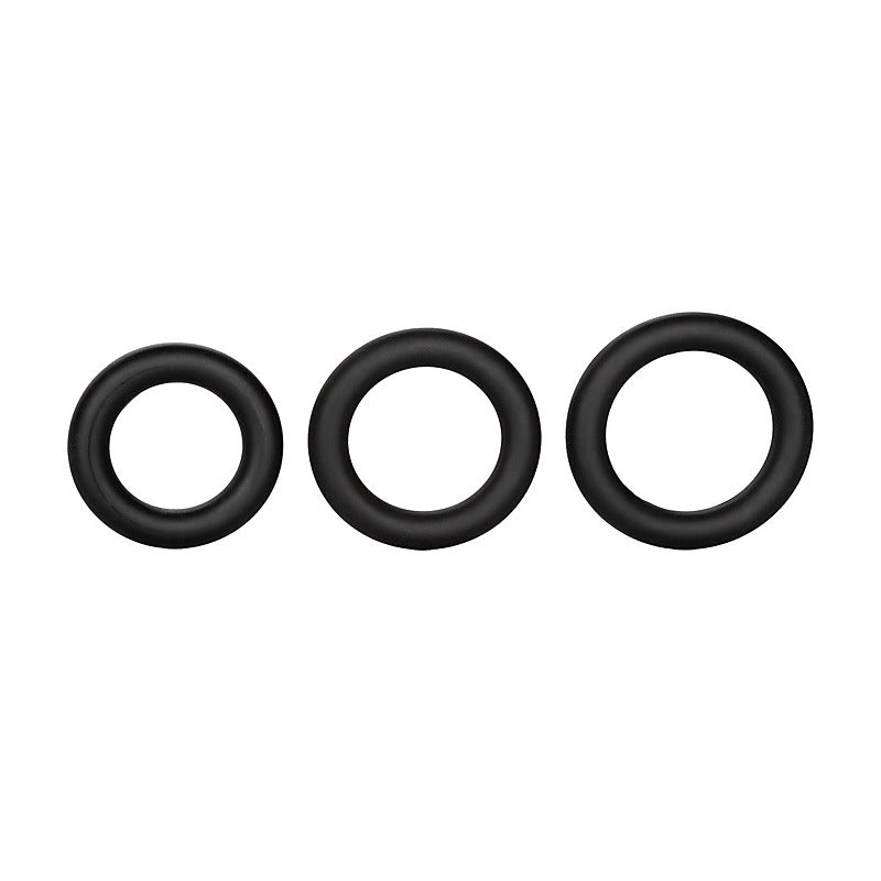 Silicone Support Stretchy Cock Rings By California Exotics - Cock Rings