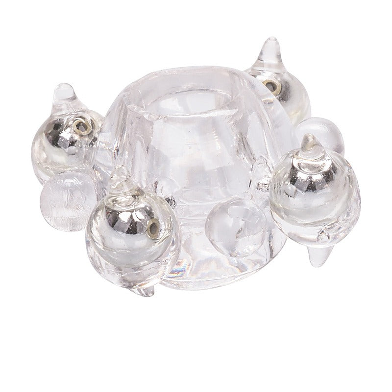 Erection Enhancer Cock Ring with Beads by California Exotics - Stretchy Cock Rings
