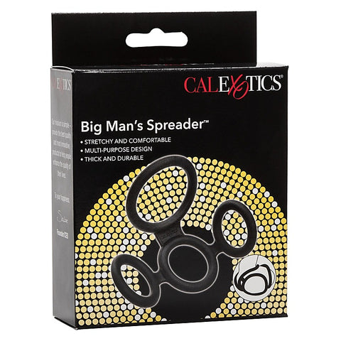 Big Man'S Spreader Stretchy Cock Ring By California Exotics - Ball and Cock Toys