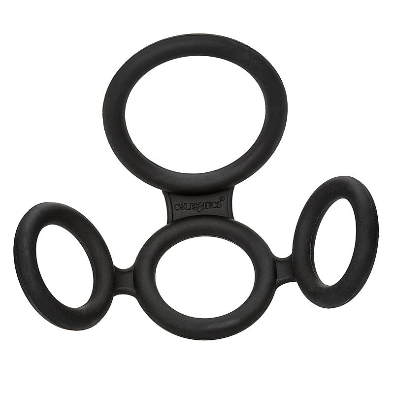 Big Man'S Spreader Stretchy Cock Ring By California Exotics - Ball and Cock Toys