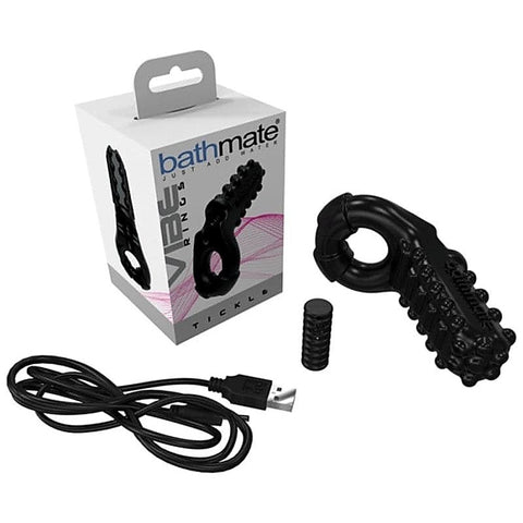 Rechargeable Vibe Cock Ring Tickle by Bathmate - Vibrating Cock Rings