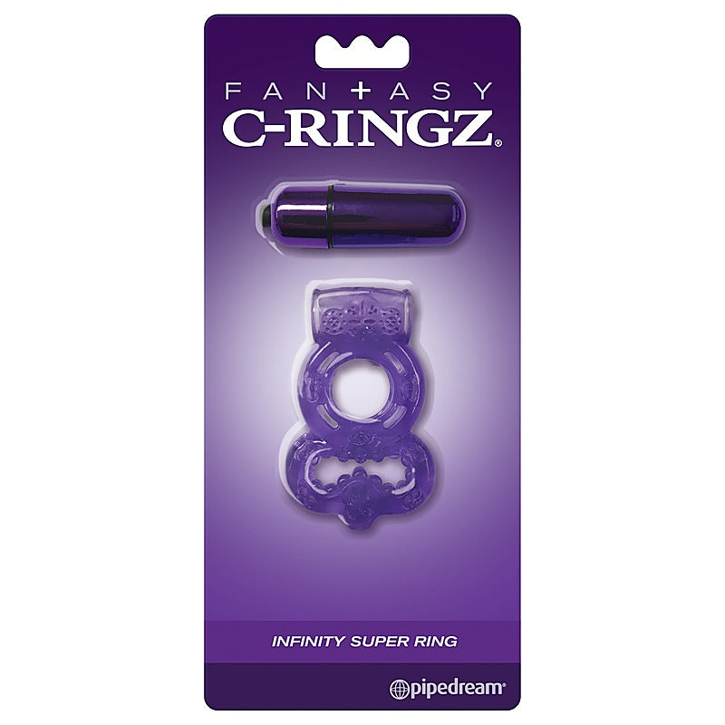 Fantasy C-Ringz Infinity Super Vibrating Cock Ring - Vibrating Cock Rings