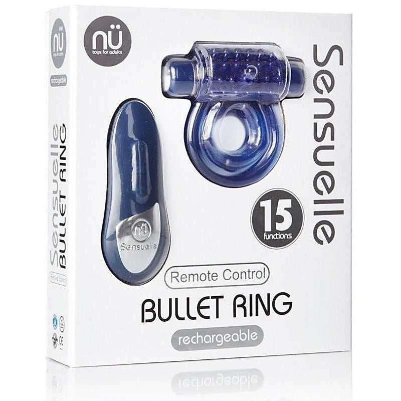 Endure Remote Control Bullet Ring by Nu Sensuelle - Cock Rings