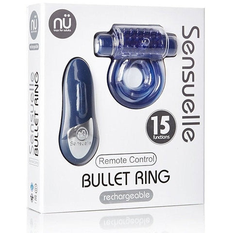 Endure Remote Control Bullet Ring by Nu Sensuelle - Cock Rings
