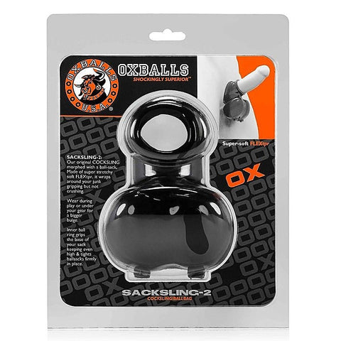 Sacksling-2 Cocksling Ballbag By Oxballs - Ball and Cock Toys