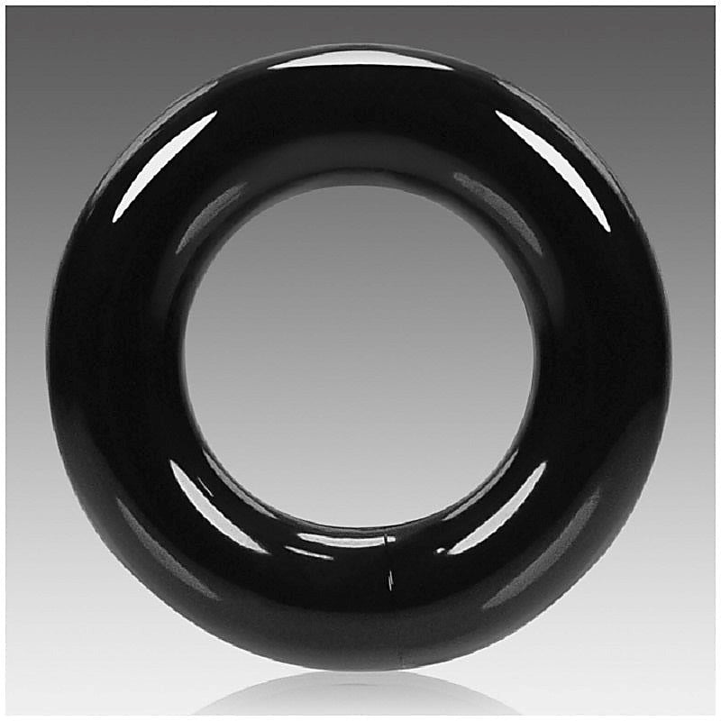 OXR-1 Jelly Cock Ring Black by Oxballs - Stretchy Cock Rings