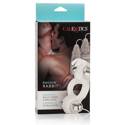 CalExotics Rockin' Rabbit Dual Vibrating Cock Ring - Cock Rings