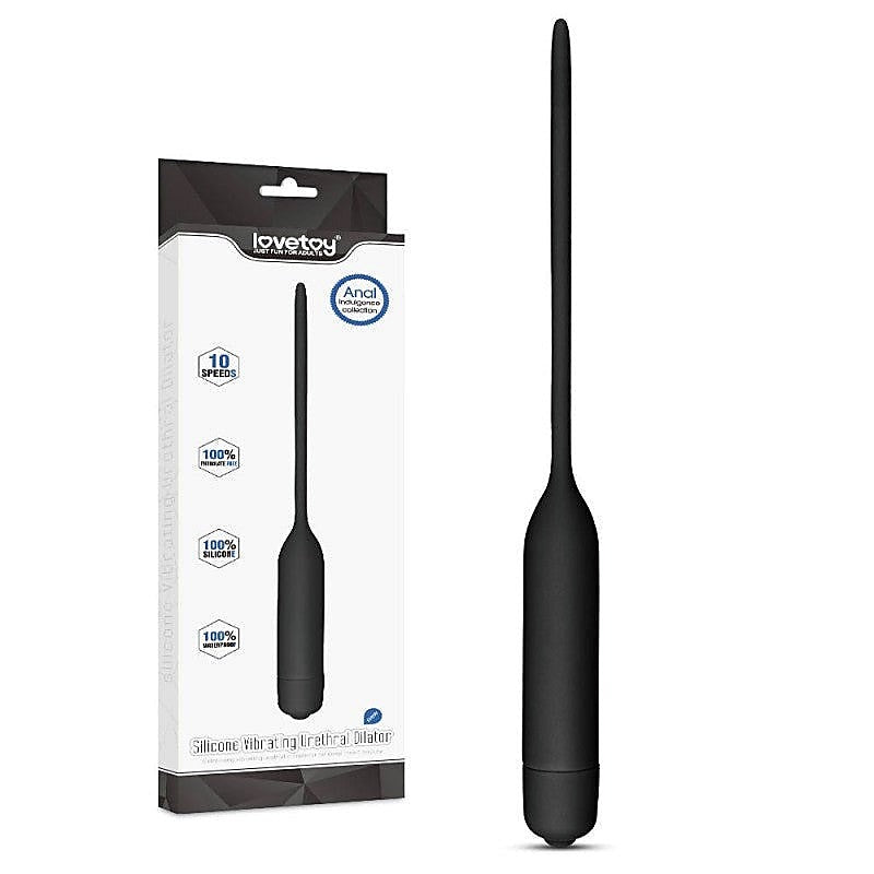 Silicone Urethral Vibrator by Lovetoy - Cock Rings