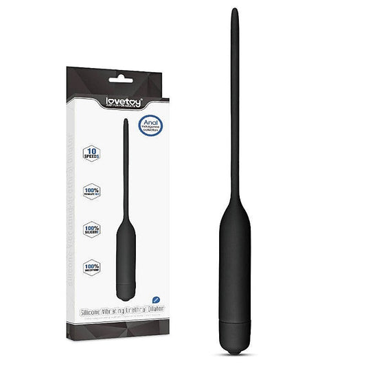 Lovetoy's Premium Silicone Urethral Vibrator - Cock Rings
