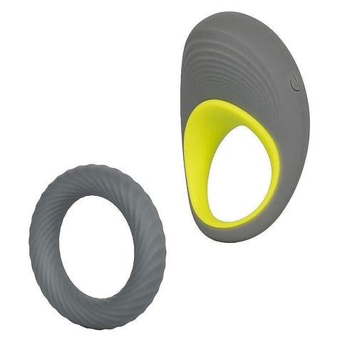 Link Up Edge Vibrating Male Pleasure Penis Ring - Cock Rings