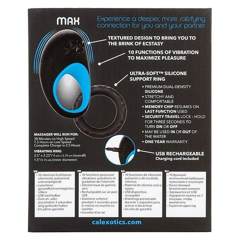 Link Up Max Dual Stimulating Mens Cock Ring - Cock Rings