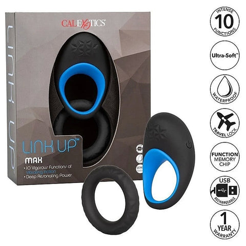 Link Up Max Dual Stimulating Mens Cock Ring - Cock Rings