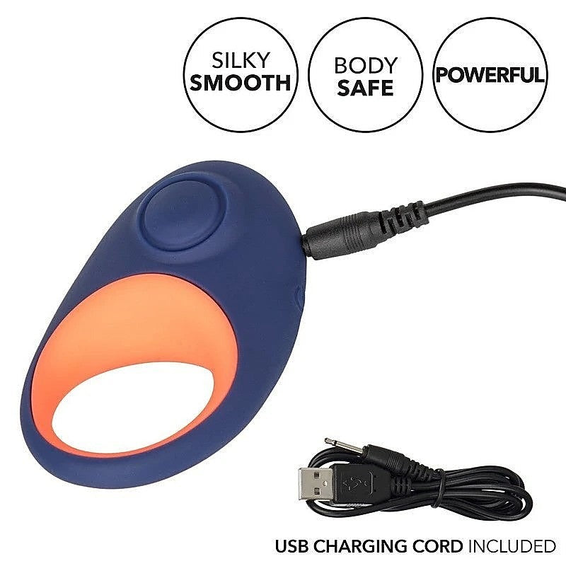 Link Up Verge Dual Stimulator By California Exotics - Cock Rings