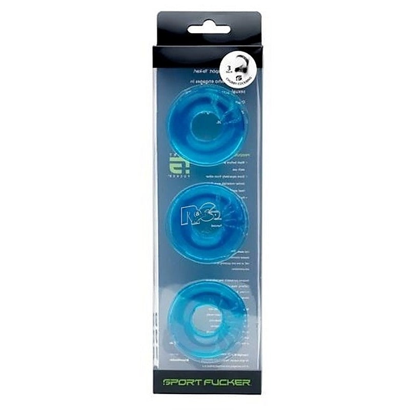 Chubby Cockring 3 Pack by Sport Fucker - Cock Rings