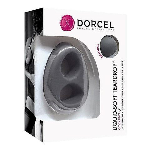Liquid-Soft Teardrop Cockring By Marc Dorcel Toys - Cock Rings