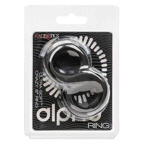 Alpha Ultra-Soft Crazy 8 Mens Cock Ring - Stretchy Cock Rings